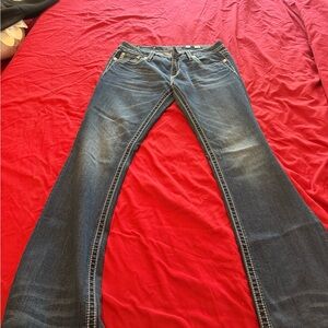 Miss Me Dark Blue Boot Cut Jeans